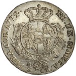 Poniatowski, 8 Groschen 1772 AP - VERY RARE - ex. Potocki