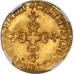 Henry III of France, Ecu d'or Paris 1589 A - NGC MS63 - RARE