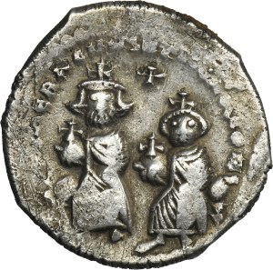 Empire byzantin, Héraclius et Héraclius Constantin, Hexagramme