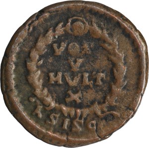 Roman Imperial, Theodosius I, Follis