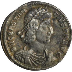 Roman Imperial, Constantius II, Siliqua