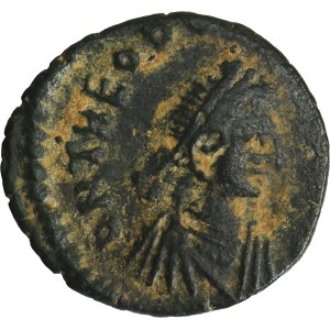 Roman Imperial, Theodosius II, Follis