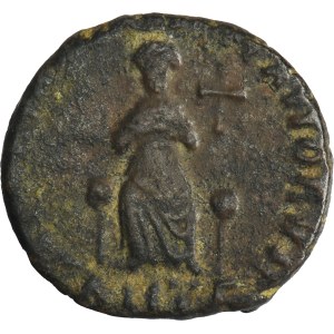 Roman Imperial, Aelia Eudoxia, Follis