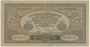 250,000 marks 1923 - BM - LATER