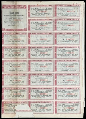 4% Consolidation Loan 1936, PLN 5,000 bond