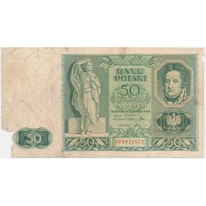 50 złotych 1936 - AW