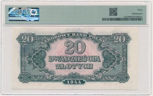20 złotych 1944 ...owym - BT - PMG 40