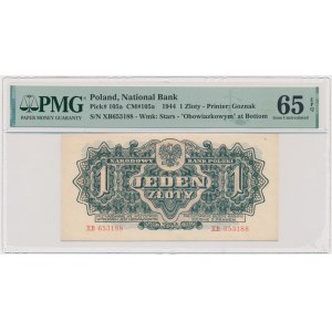 1 złoty 1944 ...owym - XB - PMG 65 EPQ