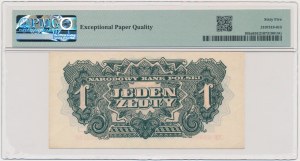 1 złoty 1944 ...owym - XB - PMG 65 EPQ
