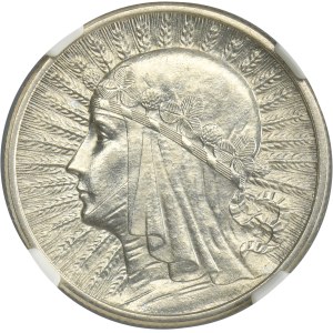 Głowa Kobiety, 2 złote 1934 - NGC MS62
