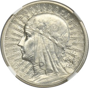 Głowa Kobiety, 2 złote 1934 - NGC MS62