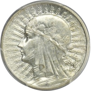 Głowa Kobiety, 2 złote 1933 - PCGS MS62