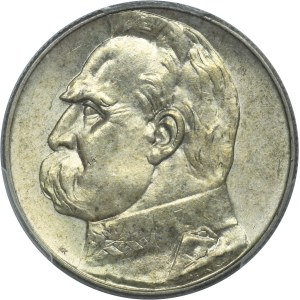 Piłsudski, 5 złotych 1934 - PCGS MS62