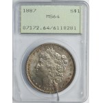 USA, 1 Dollar Philadelphia 1887 - Morgan