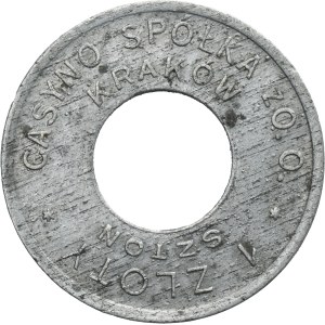 General Government, Casino token in Krakau, 1 zloty