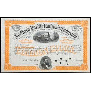 Northern Pacific Railroad Company, 100 dolarów