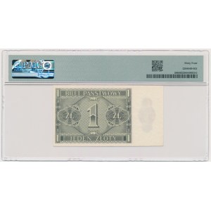 1 złoty 1938 - IŁ - PMG 64