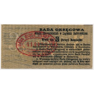 Zagłębie Dąbrowskie, 3 kopiejki 1914