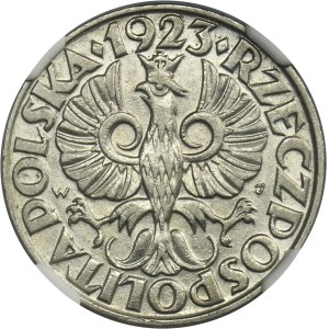 50 groszy 1923 - NGC MS62