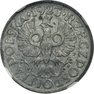 German Occupation, 10 groschen 1923 - NGC MS63
