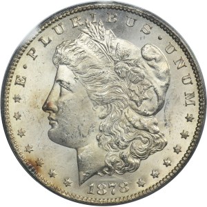 USA, 1 Dollar San Francisco 1878 S - Morgan - PCGS MS63