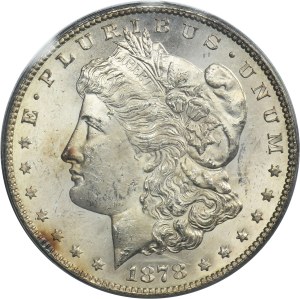 USA, 1 Dollar San Francisco 1878 S - Morgan - PCGS MS63