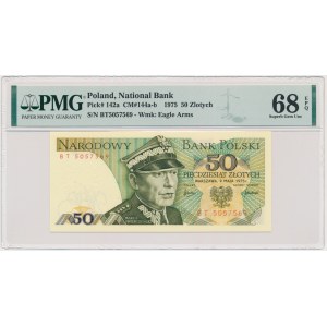 50 złotych 1975 - BT - PMG 68 EPQ