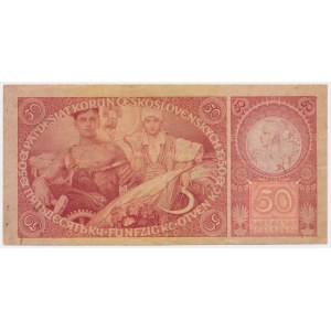 Czecholovakia, 50 Korun 1929 - Za -