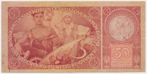 Czecholovakia, 50 Korun 1929 - Za -
