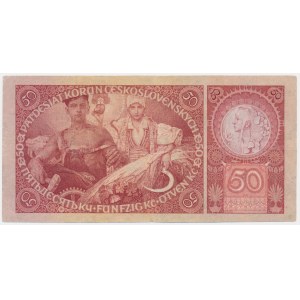 Czecholovakia, 50 Korun 1929 - K -