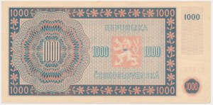 Czechoslovakia, 1.000 Korun 1945