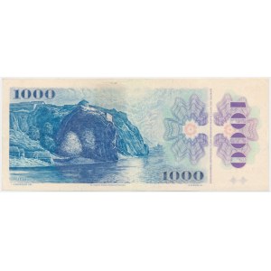 Słowacja, 1.000 koron 1985 - ze znaczkiem -