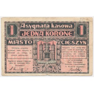 Cieszyn, 1 Koruna 1919