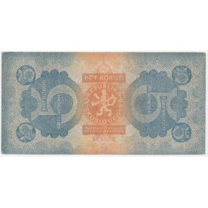 Czechoslovakia, 5 Korun 1921
