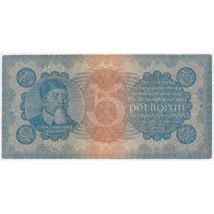 Czechoslovakia, 5 Korun 1921
