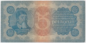 Czechoslovakia, 5 Korun 1921