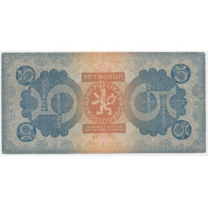 Czechoslovakia, 5 Korun 1921