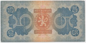 Czechoslovakia, 5 Korun 1921