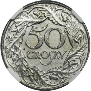 German Occupation, 50 groschen 1938 - NGC MS62