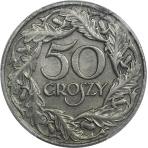 German Occupation, 50 groschen 1938 - PCGS AU58 - IRON