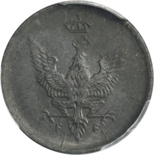Polish Kingdom, 1 pfennig 1918 - PCGS MS62
