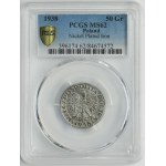 German Occupation, 50 groschen 1938 - PCGS MS62 - nickel