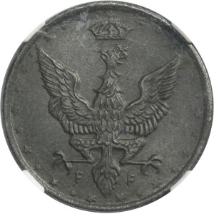 Królestwo Polskie, 10 fenigów 1917 - NGC MS64
