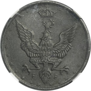 Kingdom of Poland, 10 pfennig 1917 - NGC MS64