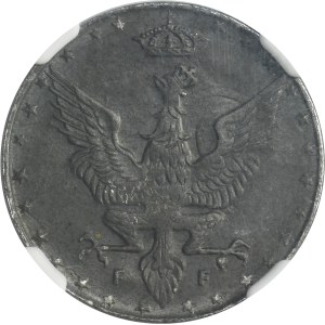 Królestwo Polskie, 20 fenigów 1917 - NGC MS61