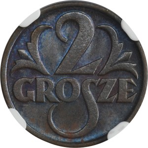 2 grosze 1936 - NGC MS65 BN