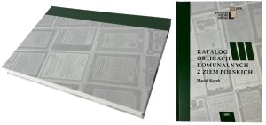 Catalog of Municipal Bonds from Polish Lands, Volume I with supplement, Maciej Kurek