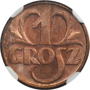 1 penny 1939 - NGC MS64 RD