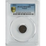 1 grosz 1932 - PCGS MS63 BN