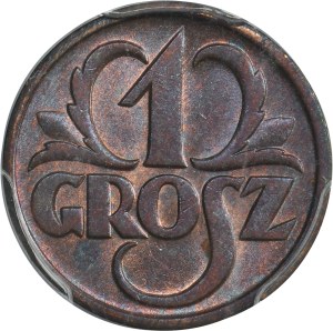 1 grosz 1939 - PCGS MS64 RB